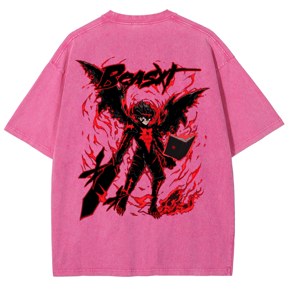 Black Clover Washed T-shirt 2610005143