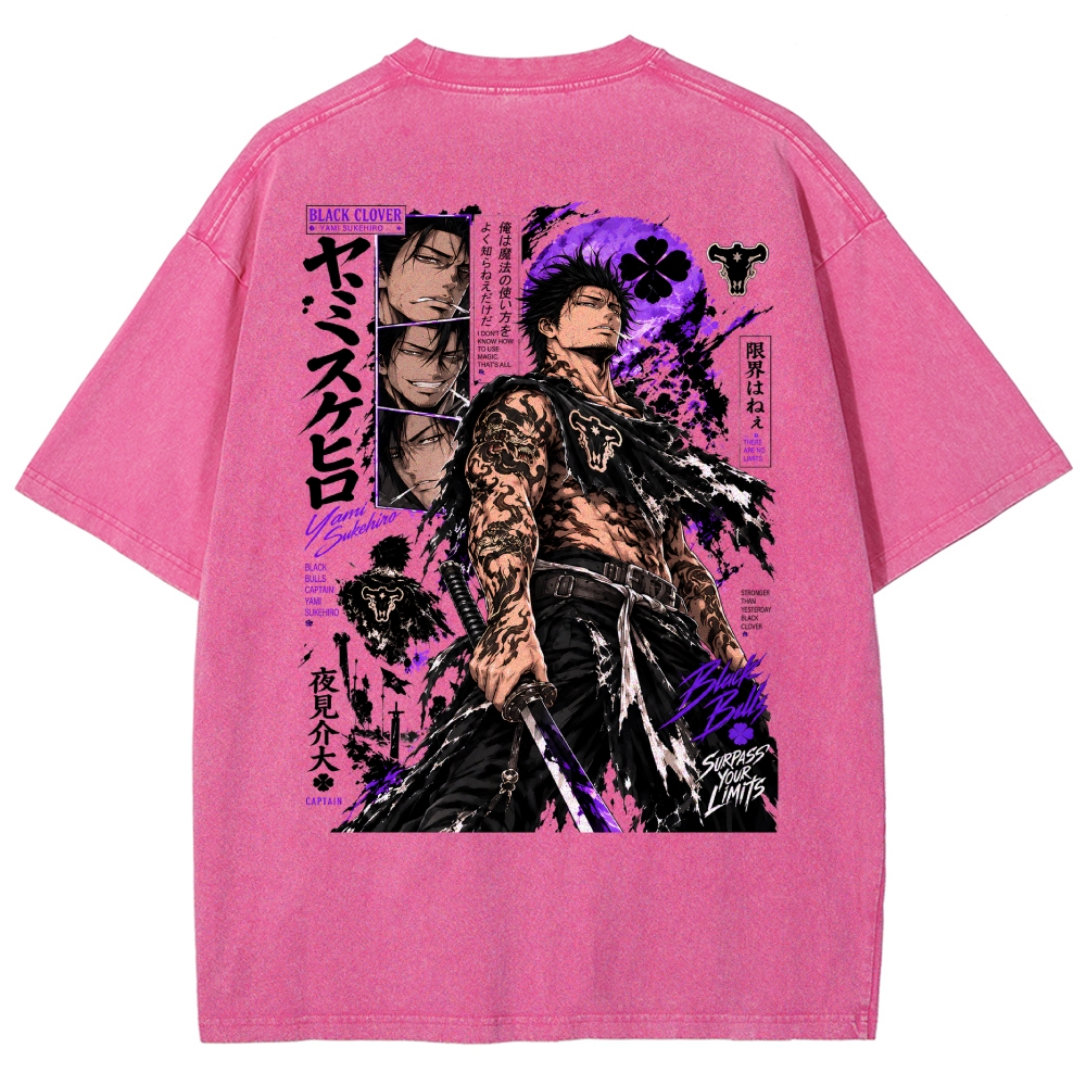 Black Clover Washed T-shirt 2610007342
