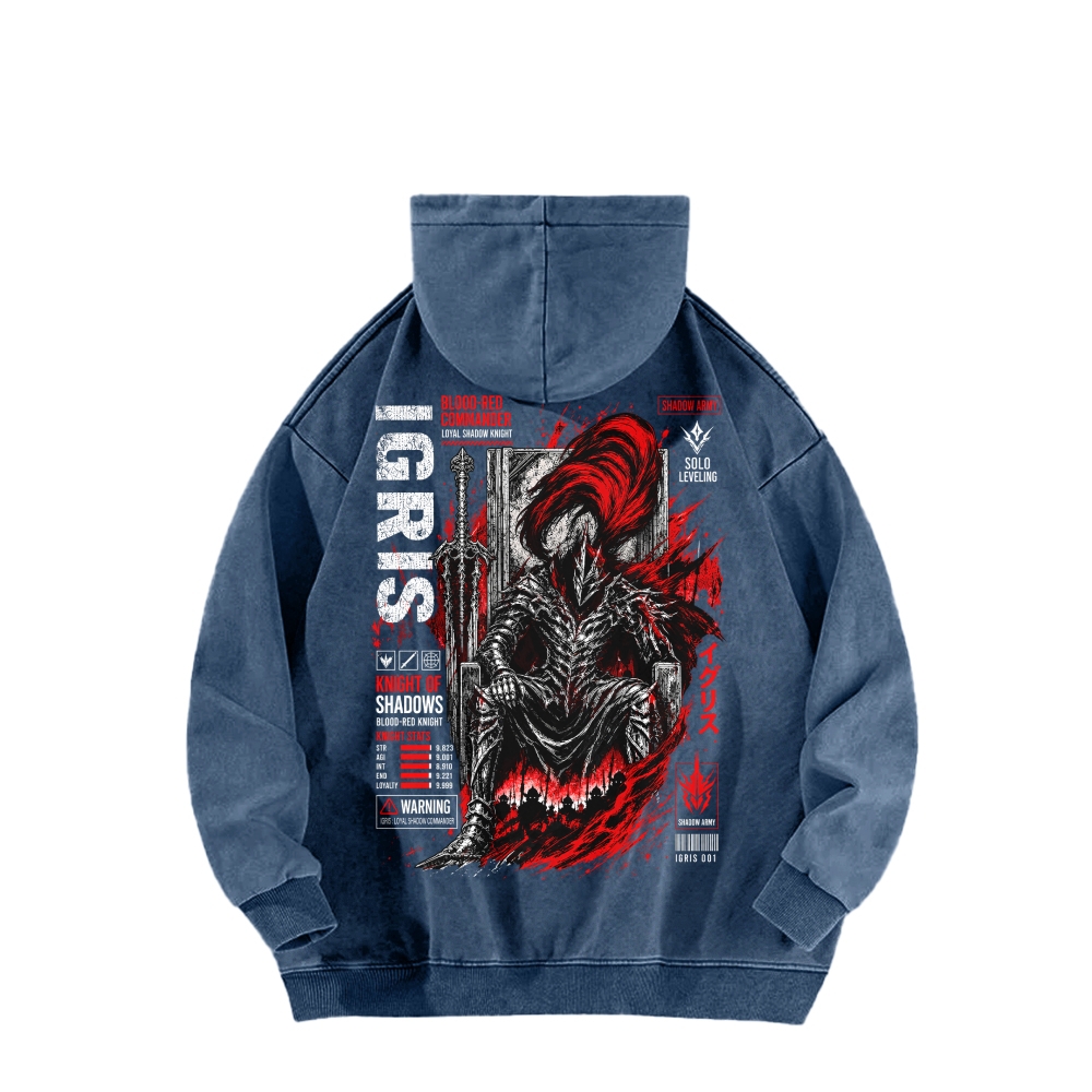 Solo Leveling Unisex washed sweatshirts