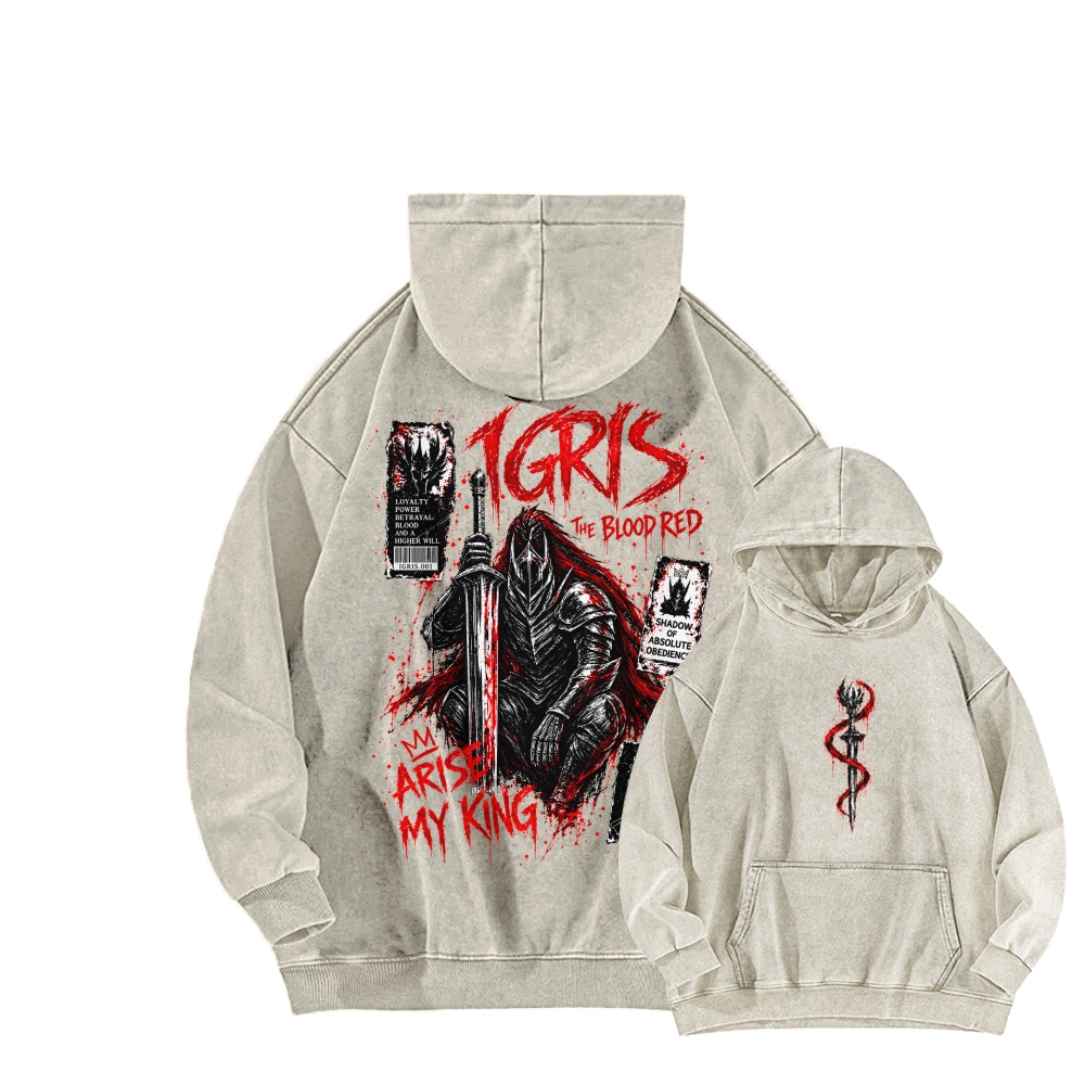 Solo Leveling Unisex washed sweatshirts