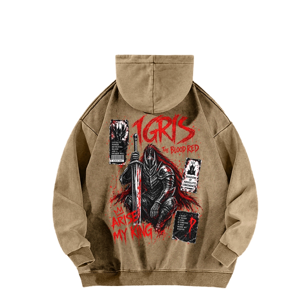 Solo Leveling Unisex washed sweatshirts