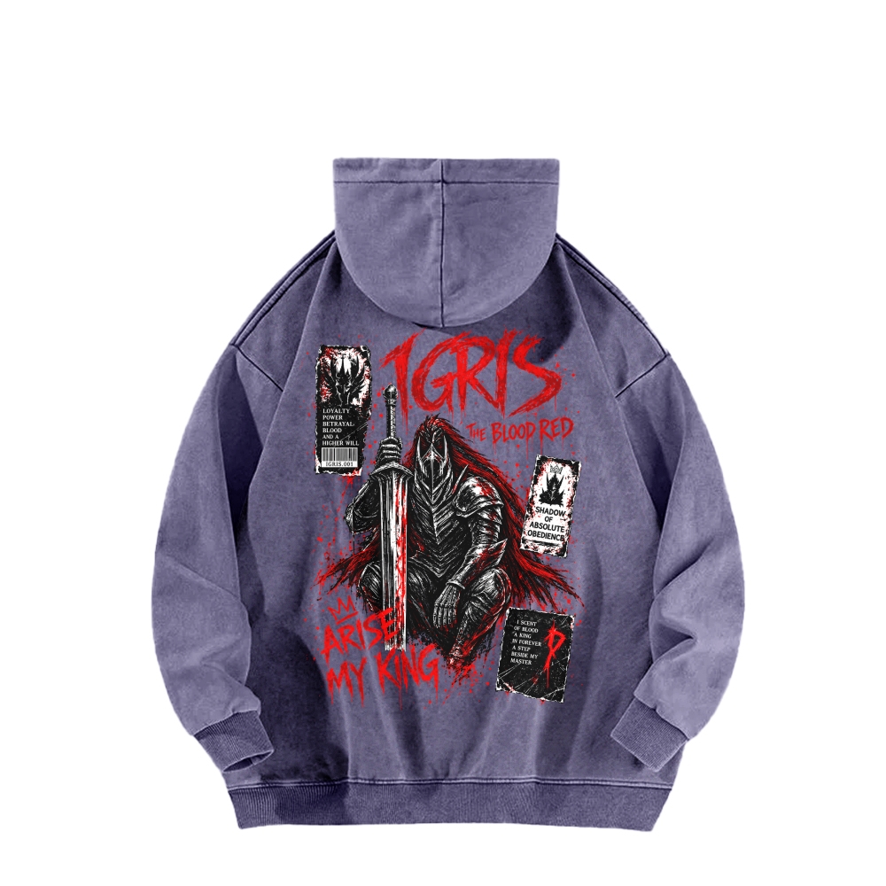 Solo Leveling Unisex washed sweatshirts
