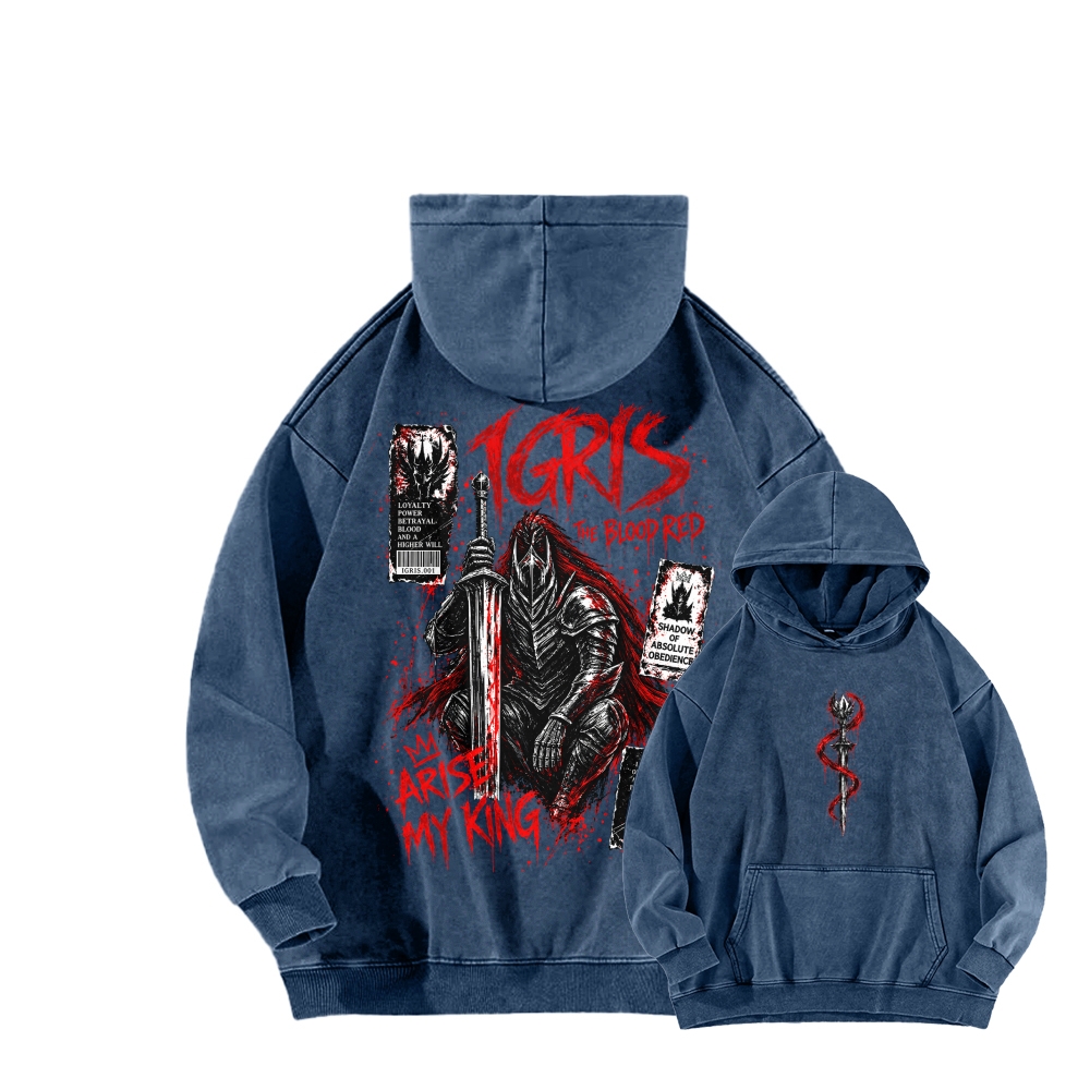 Solo Leveling Unisex washed sweatshirts