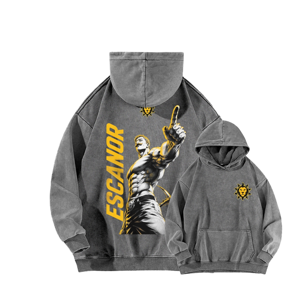 Seven Deadly Sins Unisex washed sweatshirts