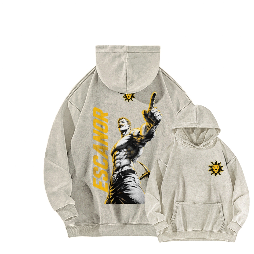 Seven Deadly Sins Unisex washed sweatshirts