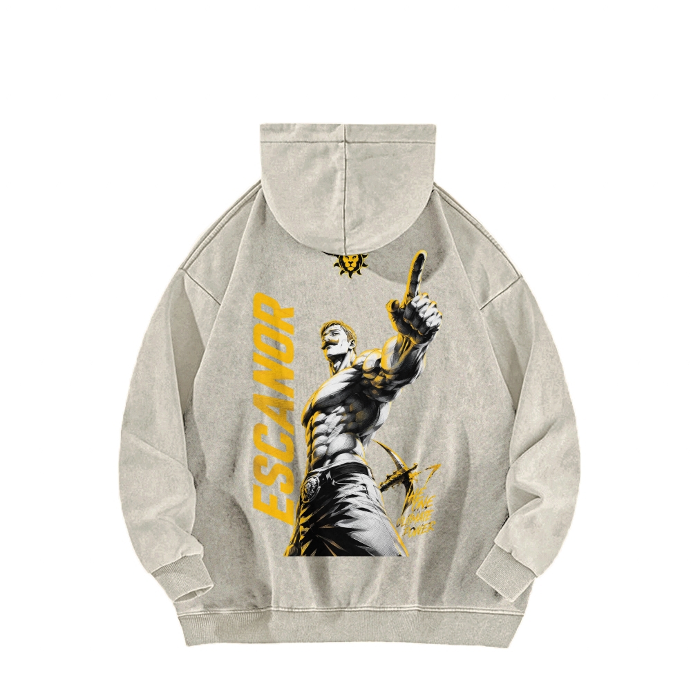 Seven Deadly Sins Unisex washed sweatshirts