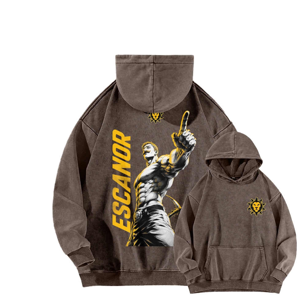 Seven Deadly Sins Unisex washed sweatshirts