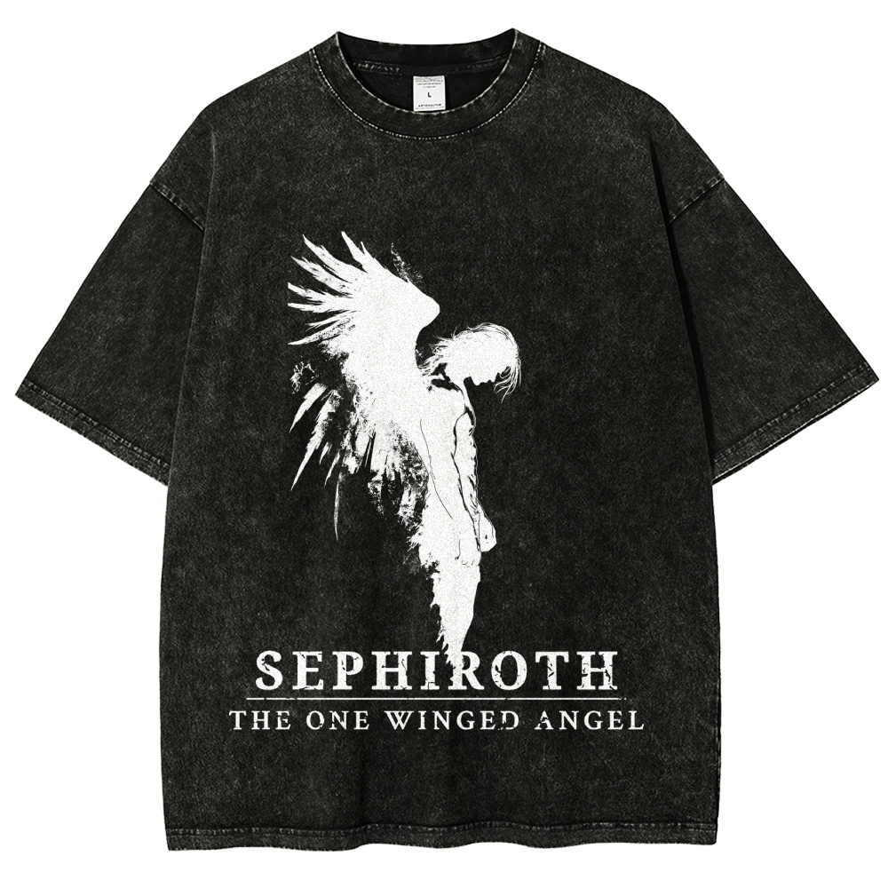 FinalFantasy Washed T-shirt 2610009664