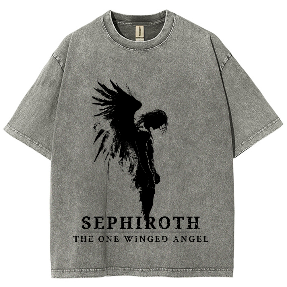 FinalFantasy Washed T-shirt 2610009664