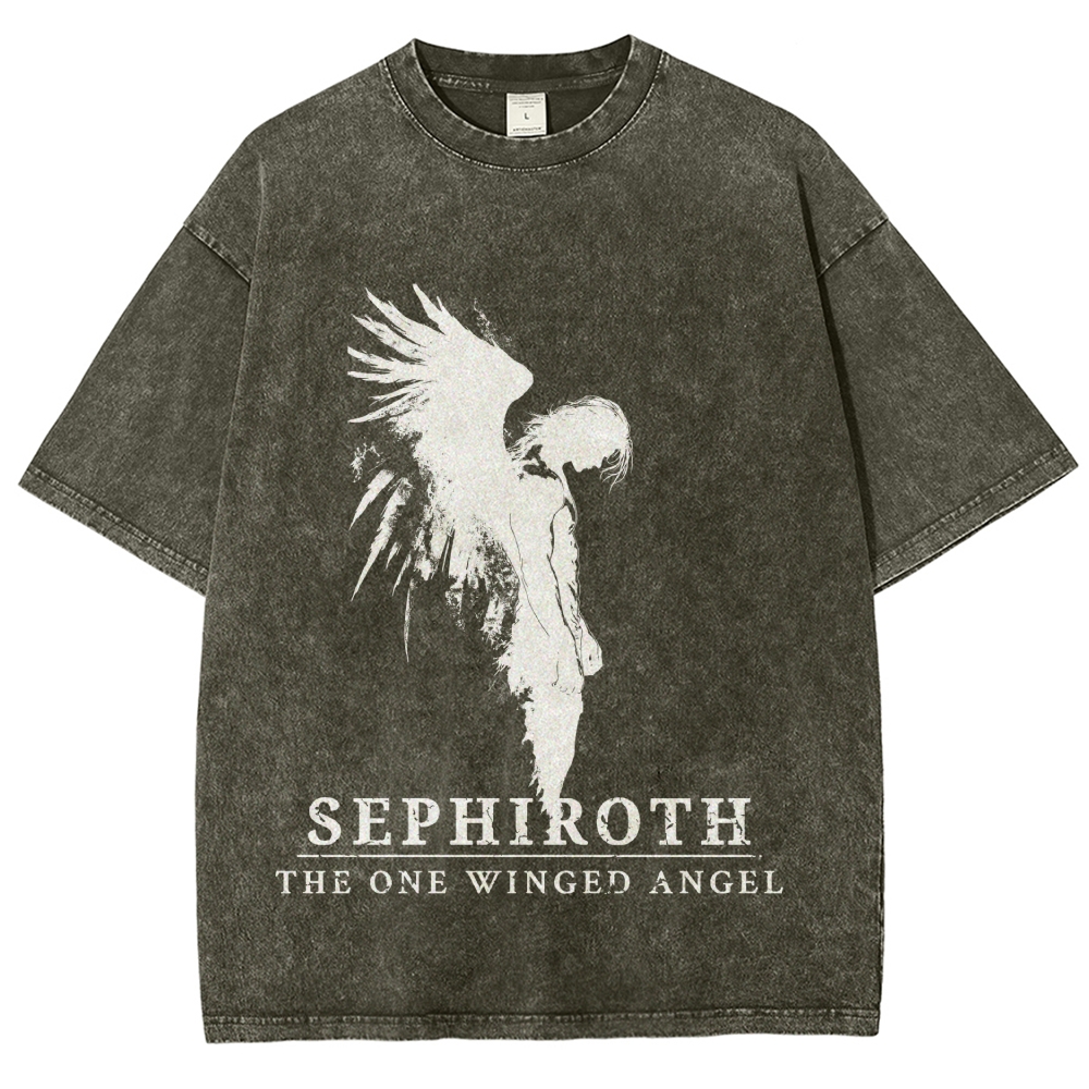 FinalFantasy Washed T-shirt 2610009664