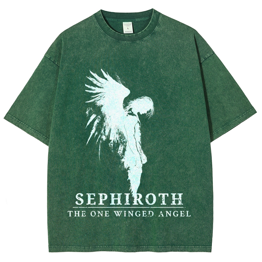 FinalFantasy Washed T-shirt 2610009664