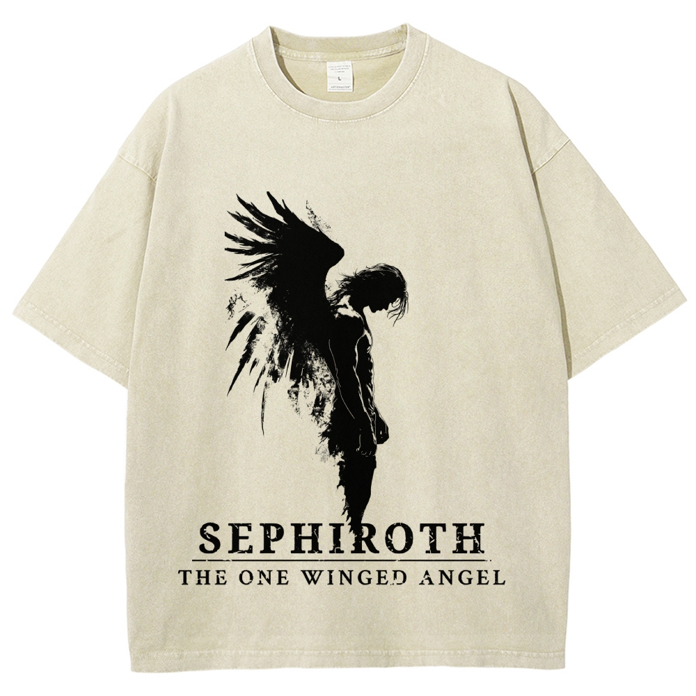 FinalFantasy Washed T-shirt 2610009664