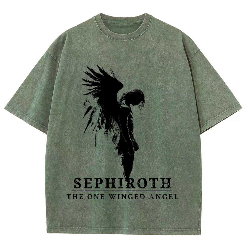 FinalFantasy Washed T-shirt 2610009664