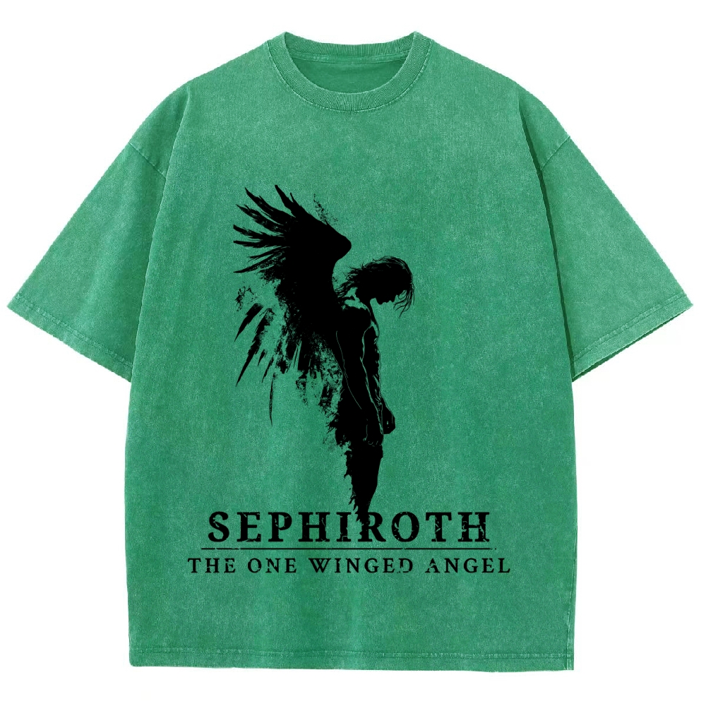 FinalFantasy Washed T-shirt 2610009664