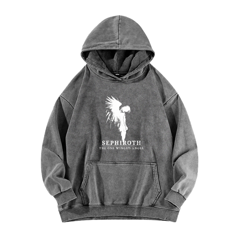 Final Fantasy Unisex washed sweatshirts