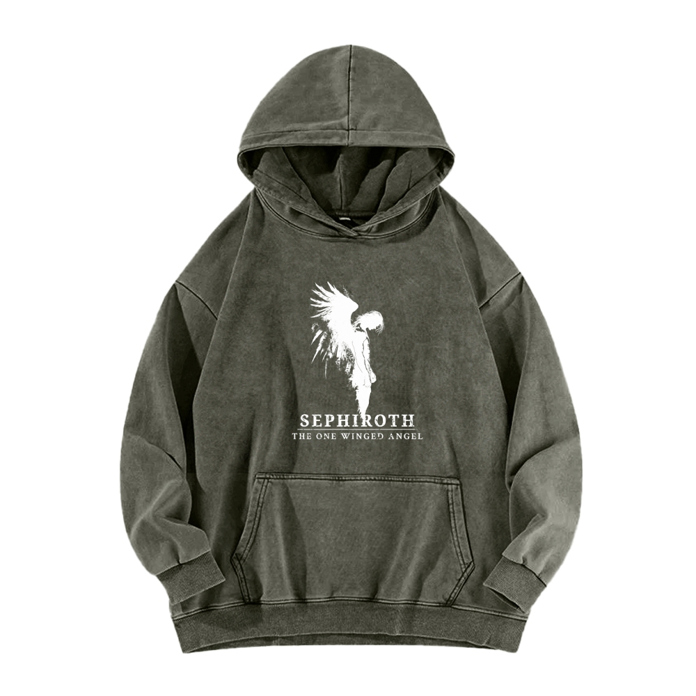 Final Fantasy Unisex washed sweatshirts