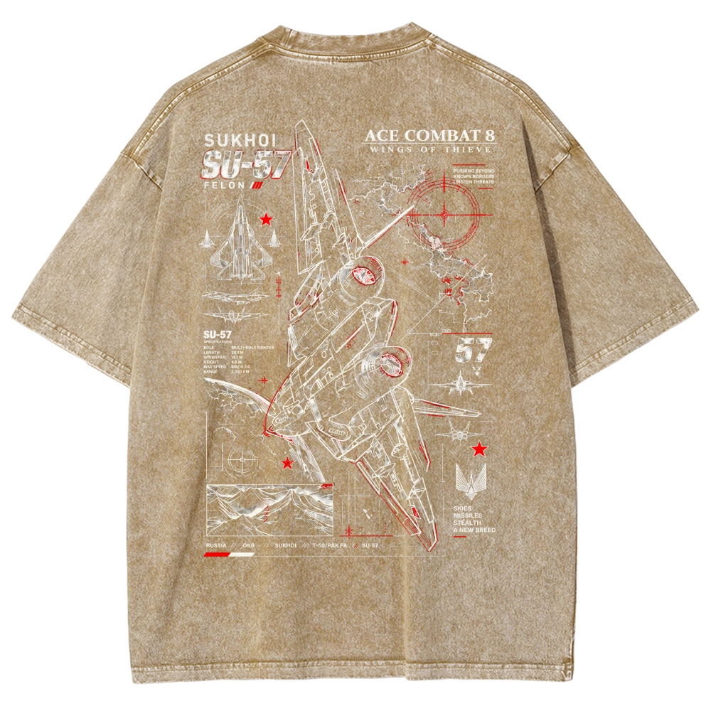 Ace Combat 8 Washed T-shirt 2610009973