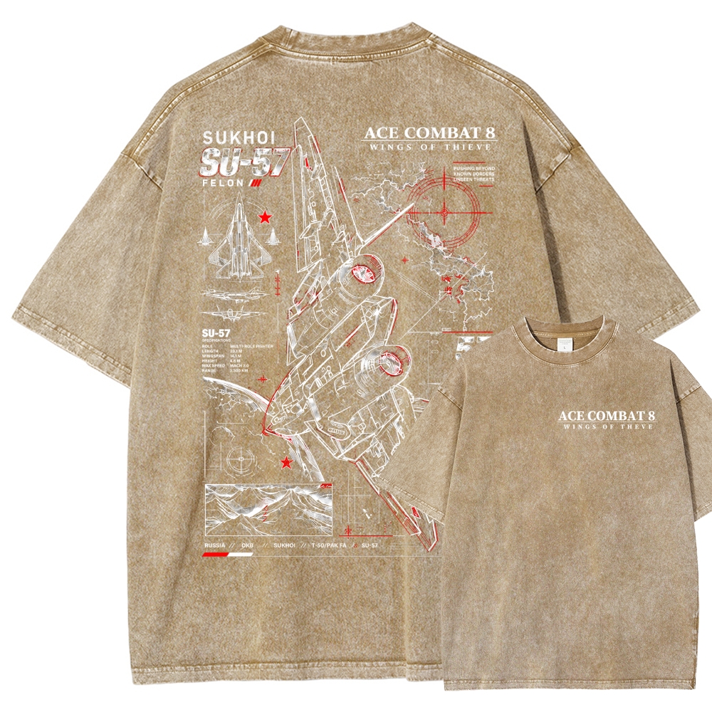 Ace Combat 8 Washed T-shirt 2610009973
