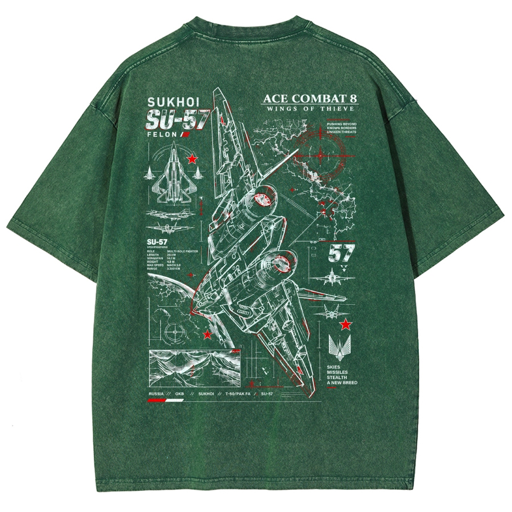 Ace Combat 8 Washed T-shirt 2610009973