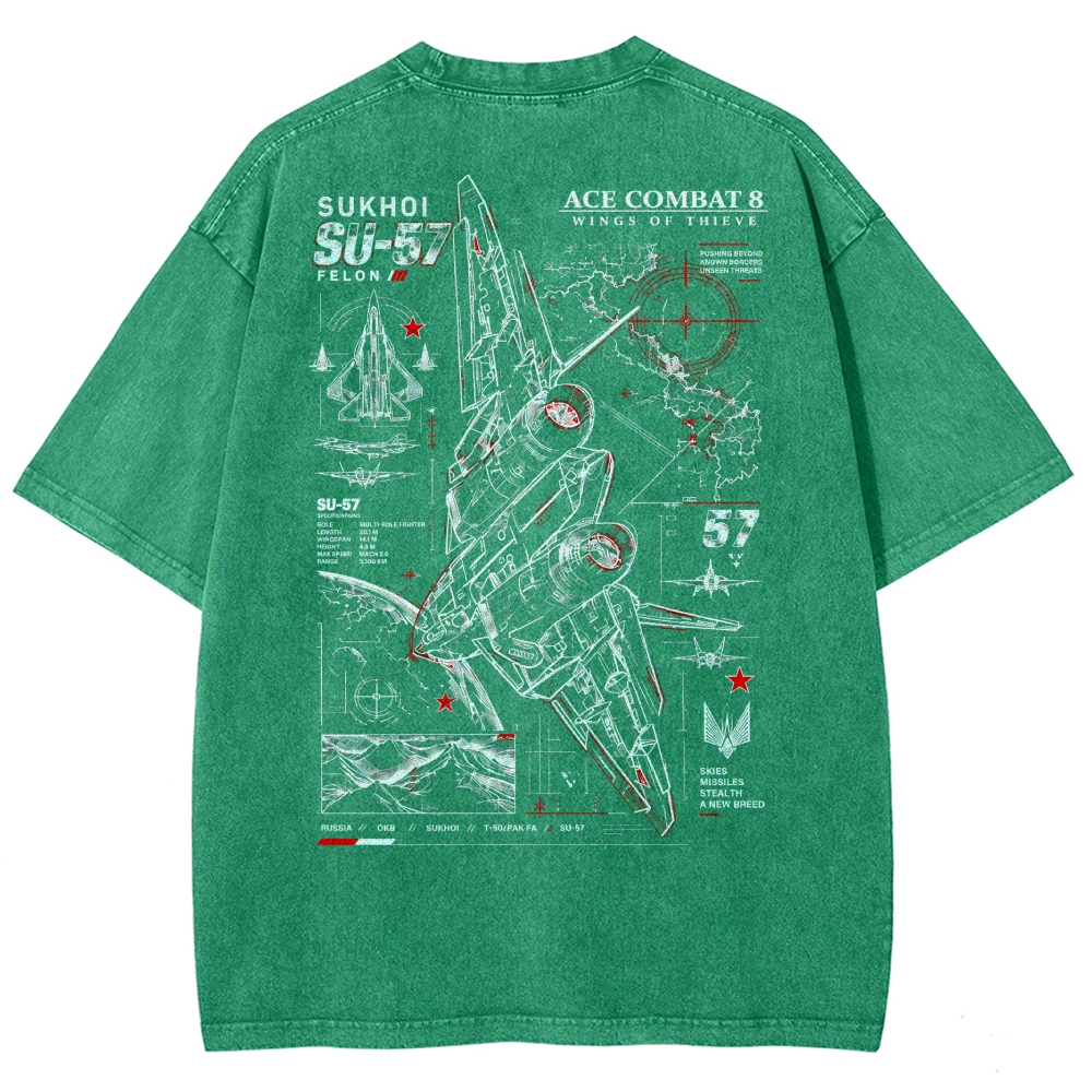 Ace Combat 8 Washed T-shirt 2610009973