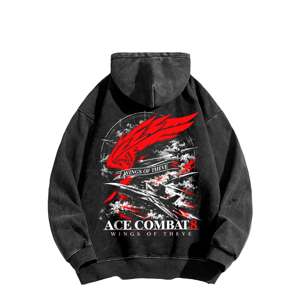 Ace Combat 8 Washed hoodie 2610009975