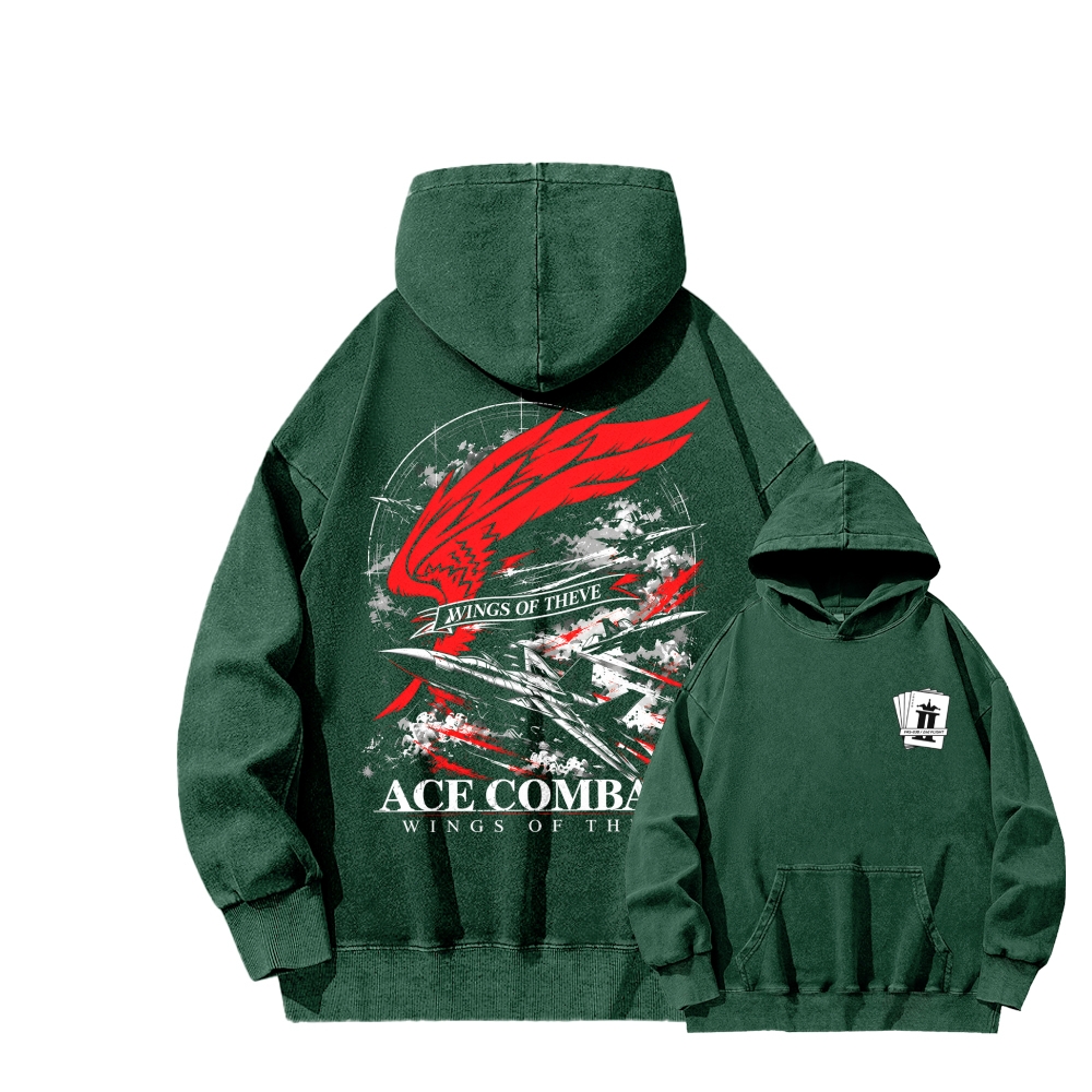Ace Combat 8 Washed hoodie 2610009975