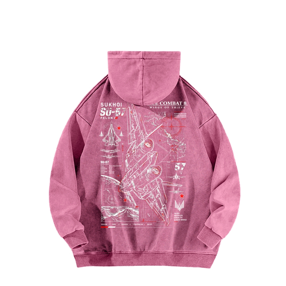 Ace Combat 8 Washed hoodie 2610009977