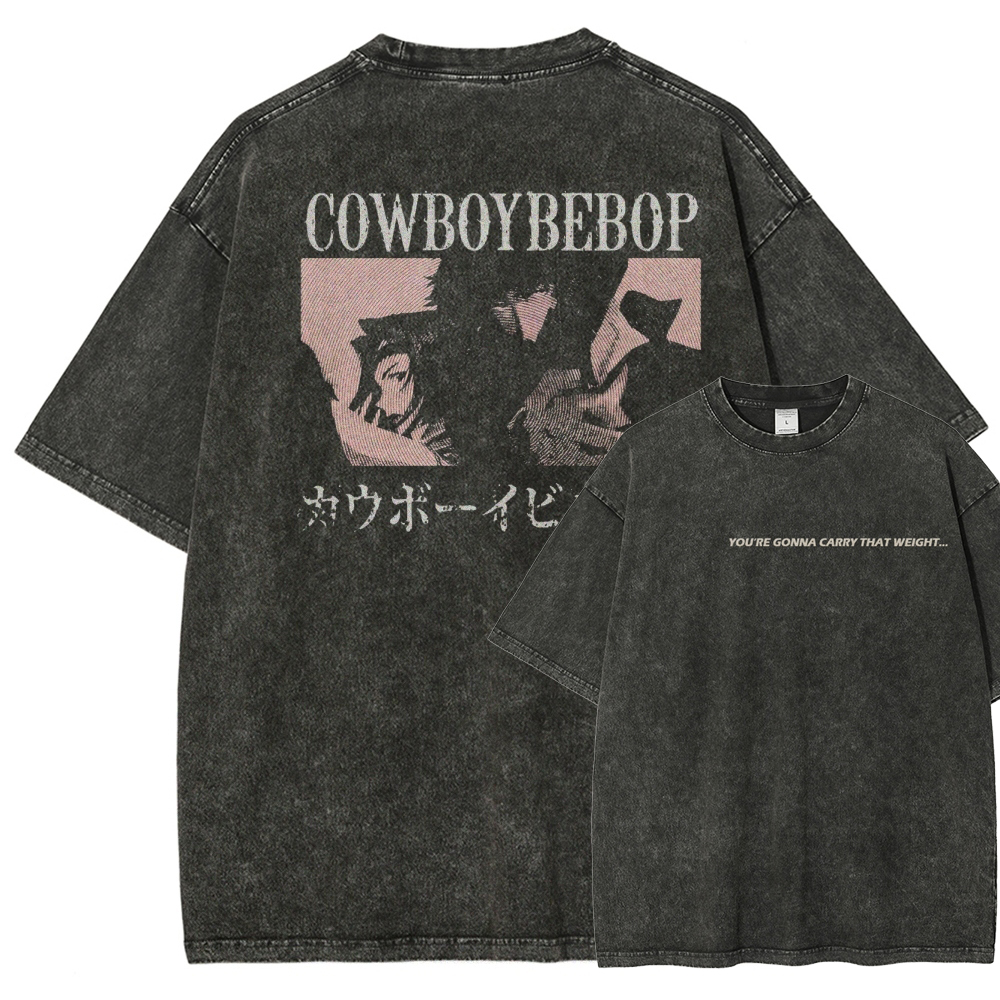 Cowboy Bebop Unisex Fit Washed T-Shirt 2501009461