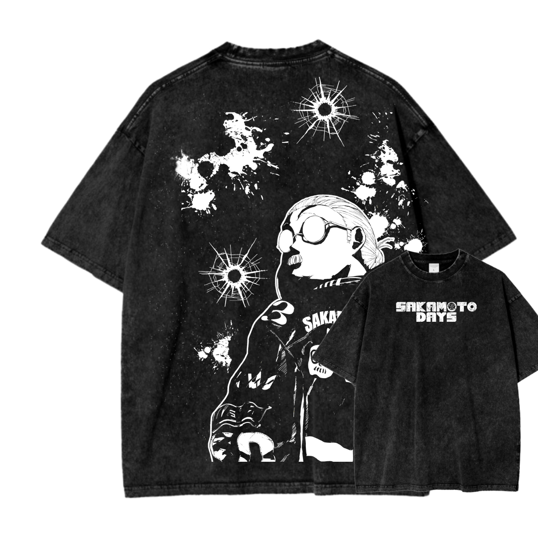 Sakamoto days Unisex Fit Washed T-Shirt 2502009448