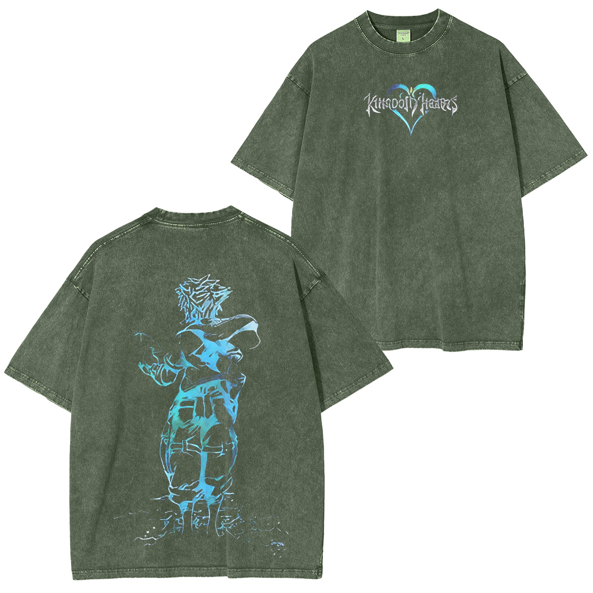 Kingdom Hearts Unisex Washed T-shirt/Crewneck/Hoodie