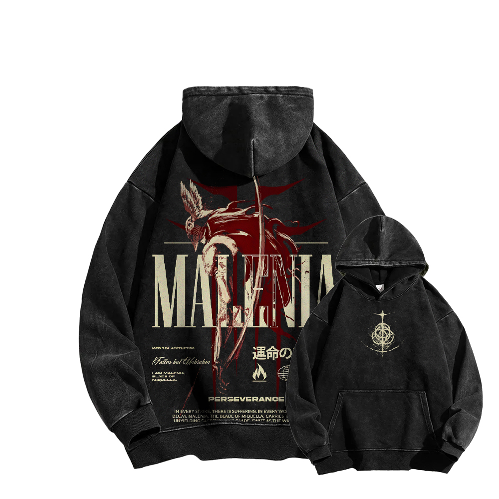 Elden Ring Casual Washed Hoodies 2506023927