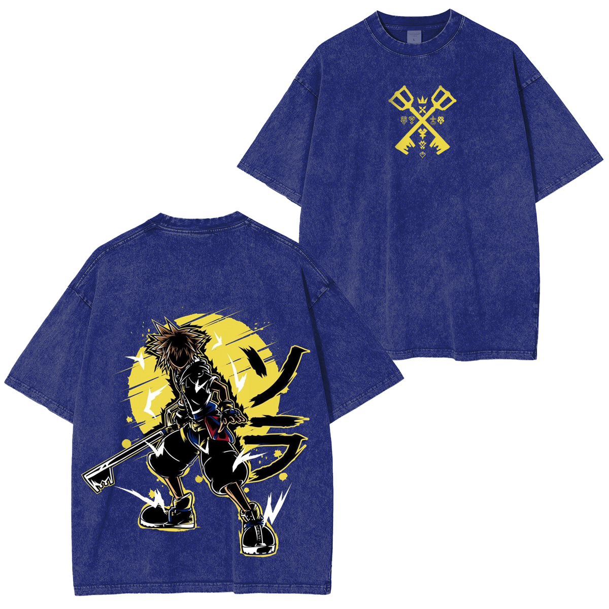 Kingdom Hearts Unisex Washed T-shirt/Crewneck/Hoodie