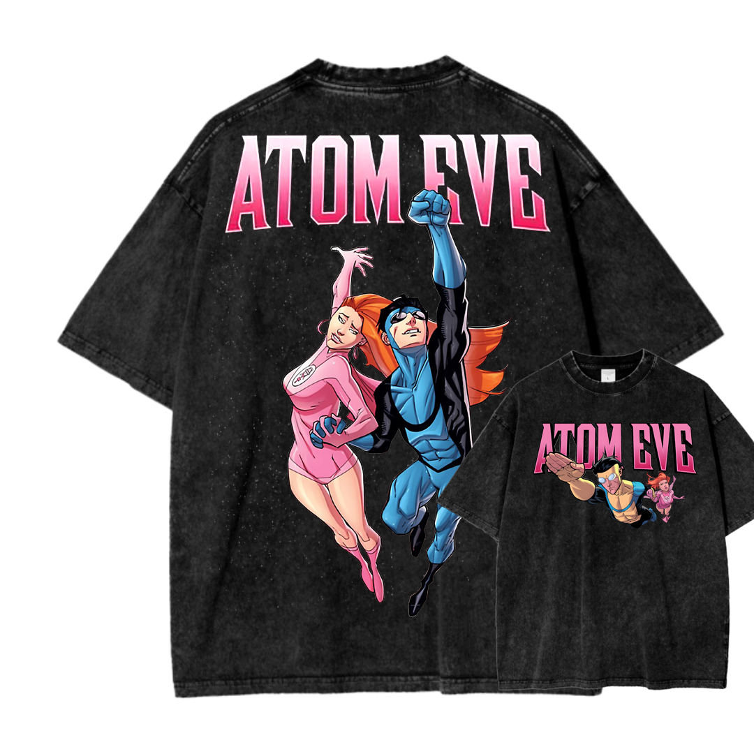 Invincible Unisex Fit Washed T-Shirt 2503012633