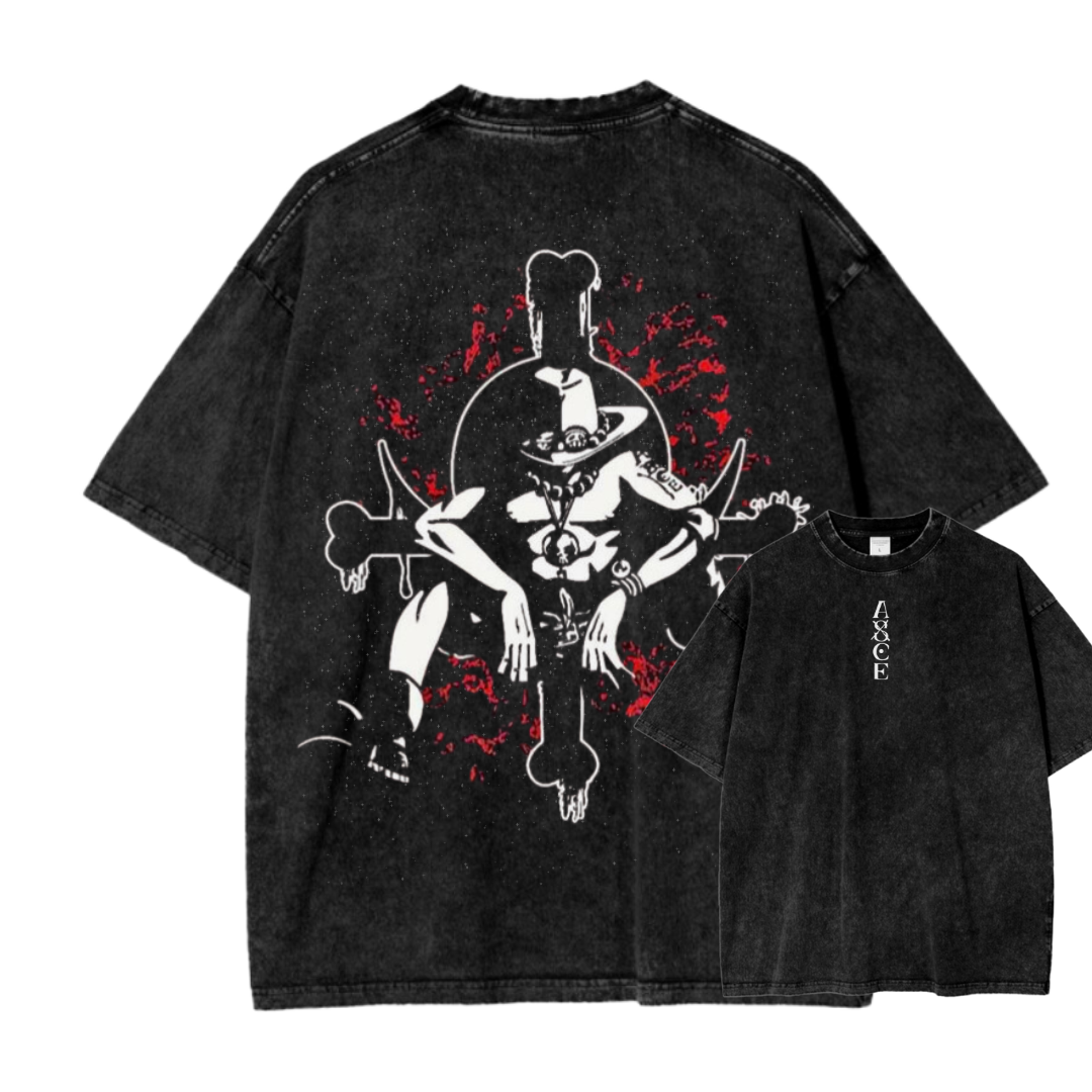 FIRE FIST ACE IV STREETWEAR WASH TEE