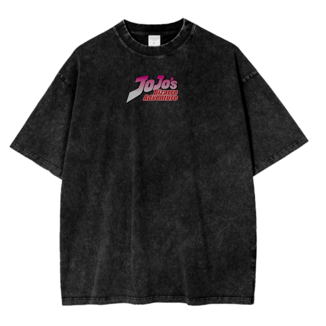 JOJO'S BIZARRE ADVENTURE X ACID WASH TEE
