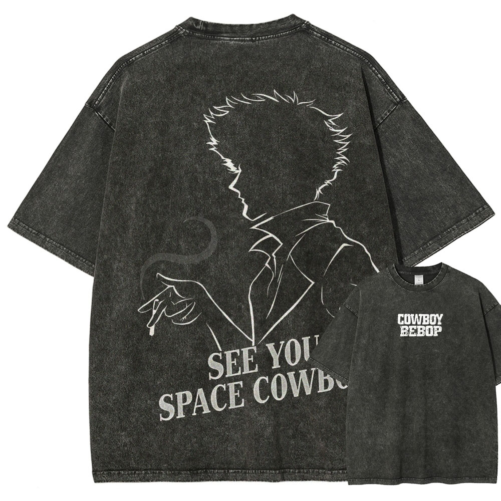 COWBOY BEBOP Unisex Fit Washed T-Shirt 2502002982