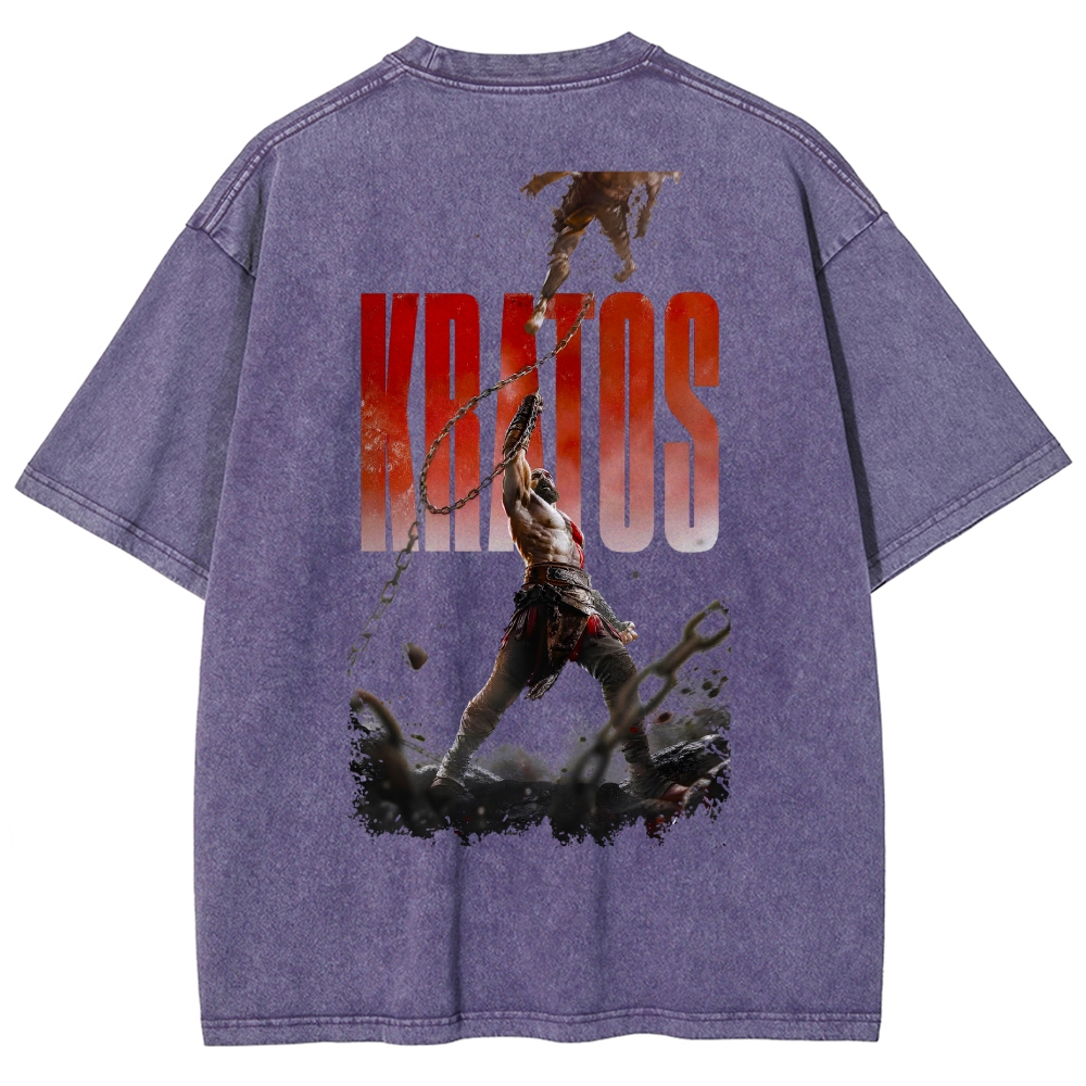 God of War Washed T-shirt 2607014448