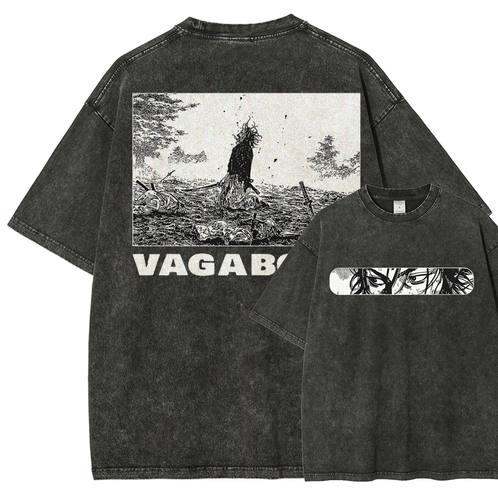 Ronin Swordsman Unisex Fit Washed T-Shirt 2502003537