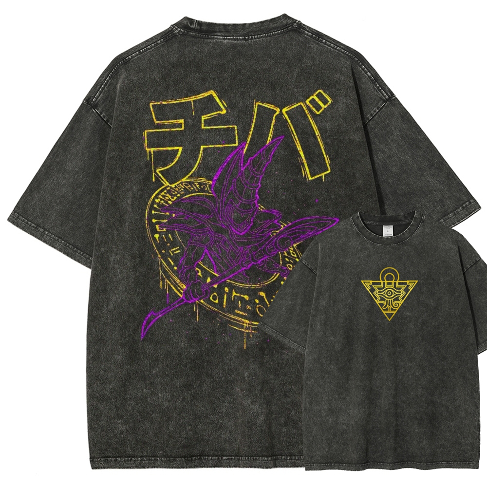 Yu-Gi-Oh! Unisex Fit Washed T-Shirt 2501008923