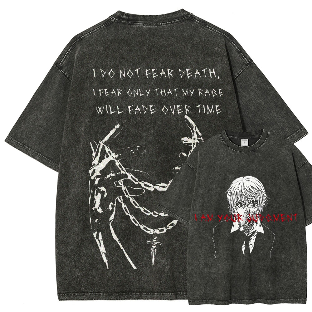 HunterxHunter Unisex Fit Washed T-Shirt 2502004495