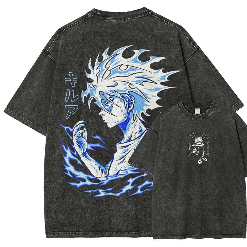 HunterxHunter Unisex Fit Washed T-Shirt 2502004493