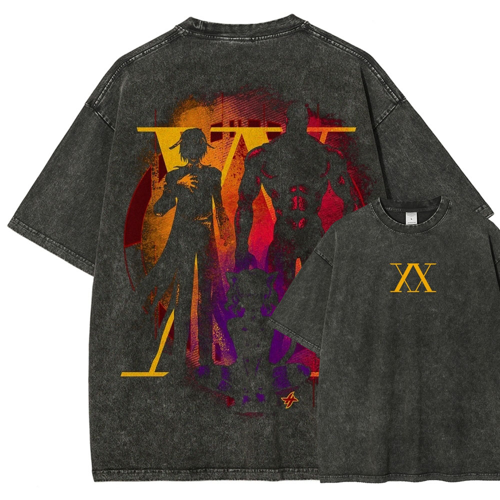 HunterxHunter Unisex Fit Washed T-Shirt 2502004480