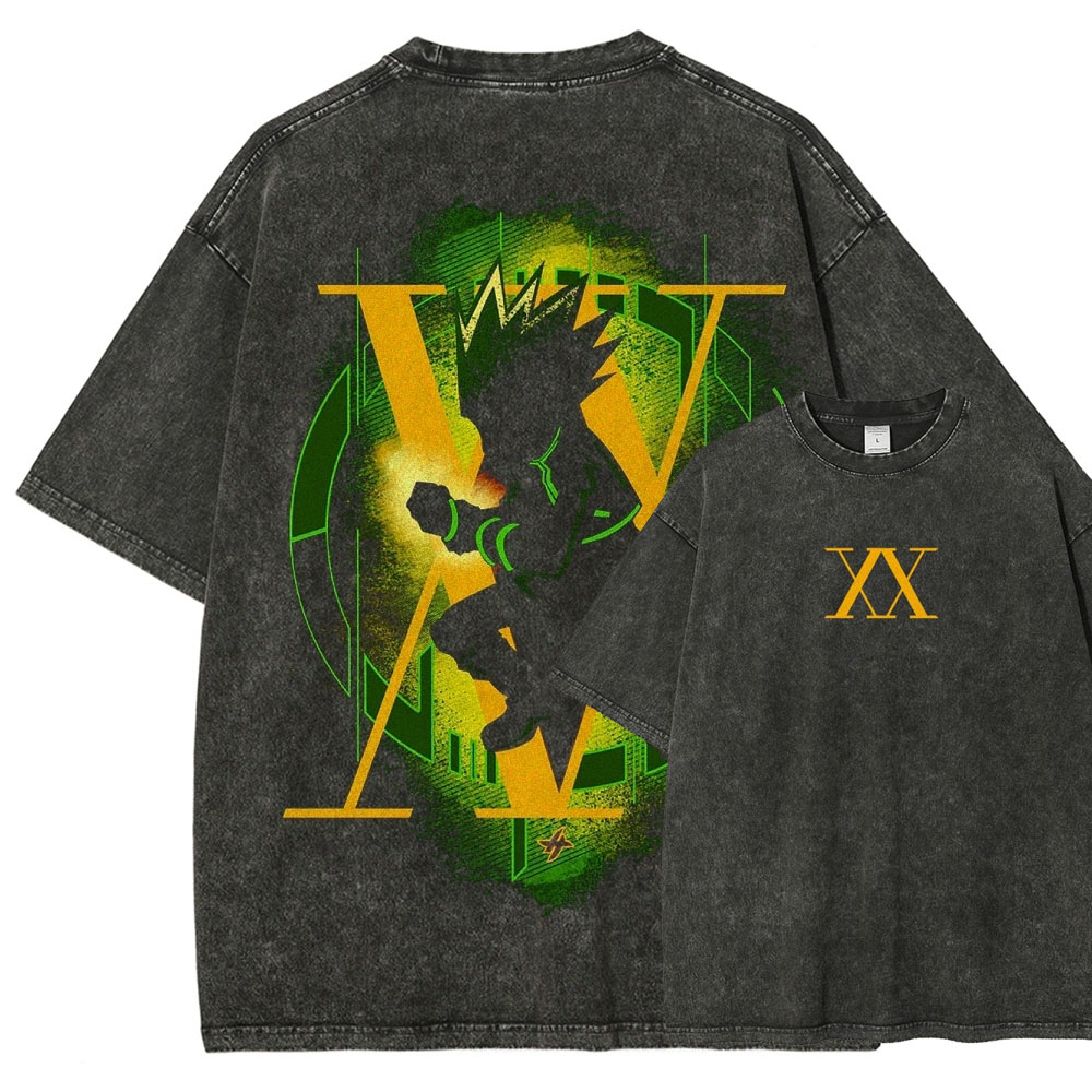 HunterxHunter Unisex Fit Washed T-Shirt 2502004478