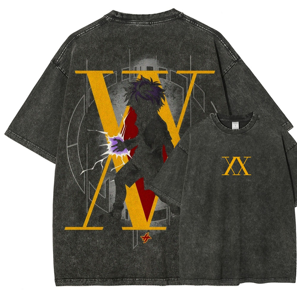 HunterxHunter Unisex Fit Washed T-Shirt 2502004476