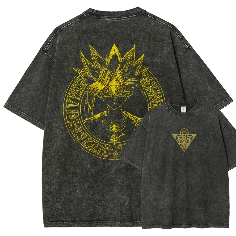Yu-Gi-Oh! Unisex Fit Washed T-Shirt 2501008903