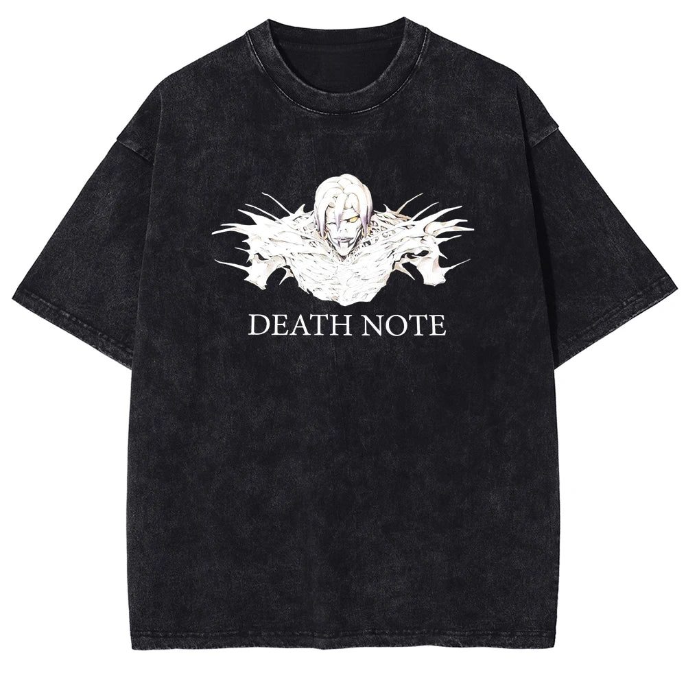Death Note Shinigami Duo Oversized Vintage Shirt