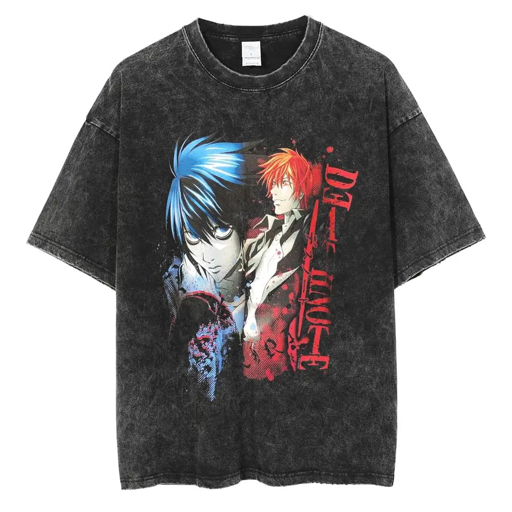 Death Note Tactical Mind Warfare Vintage T-Shirt