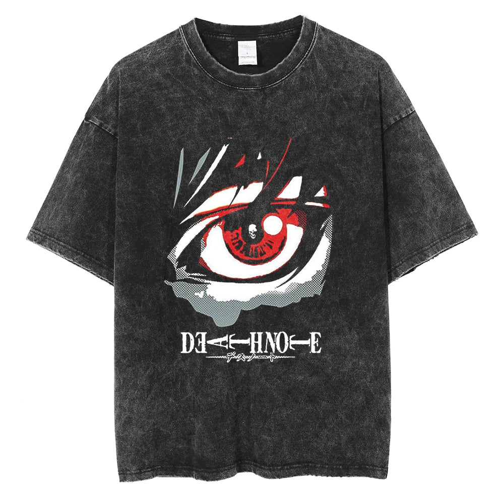 Death Note The Final Judgment Oversized Vintage T-Shirt