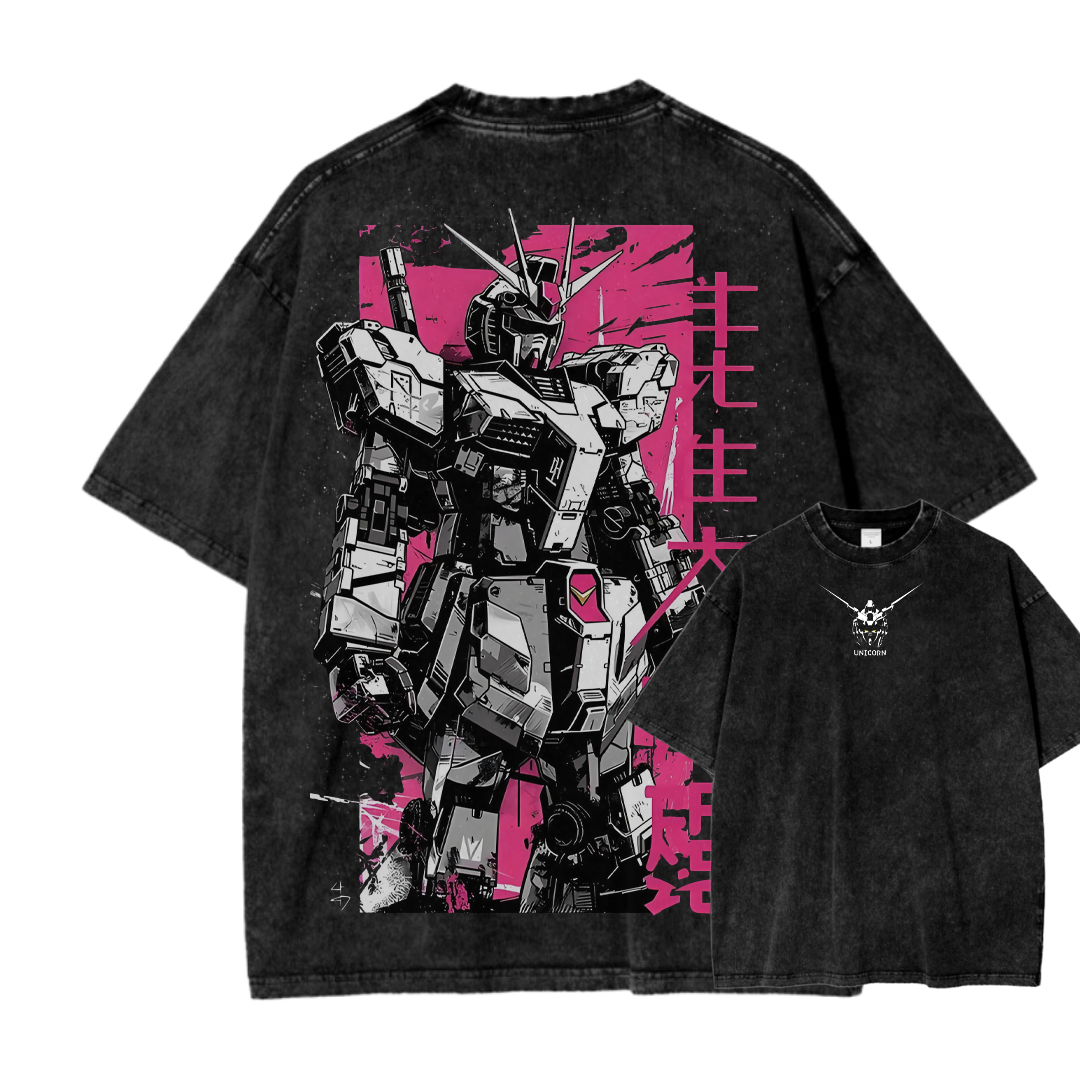Gundam Vintage Unisex Fit Washed T-Shirt 2506003272