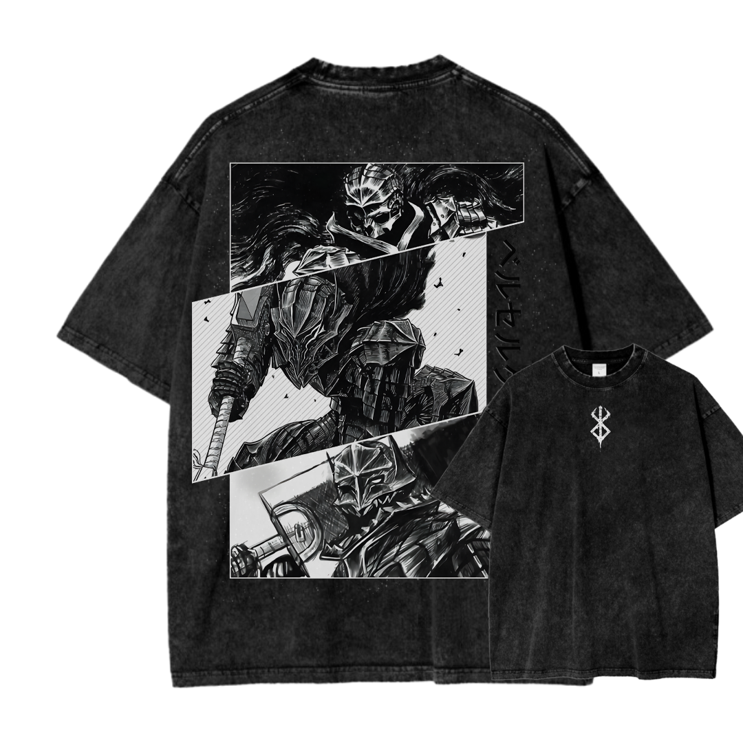 Berserk Unisex Fit Washed T-Shirt